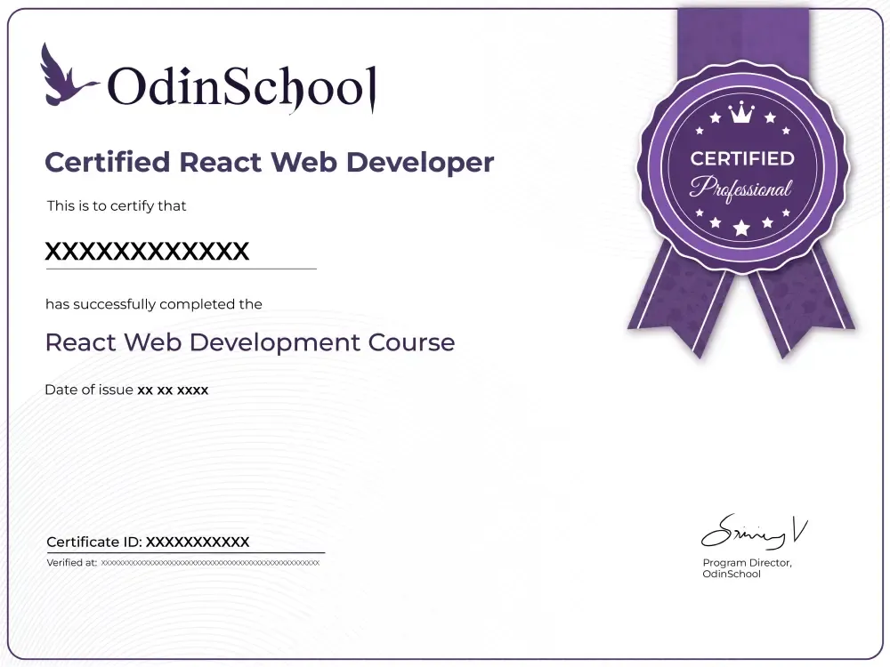 OdinSchool Data Science Certificate