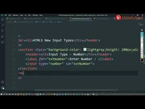 New Input Types