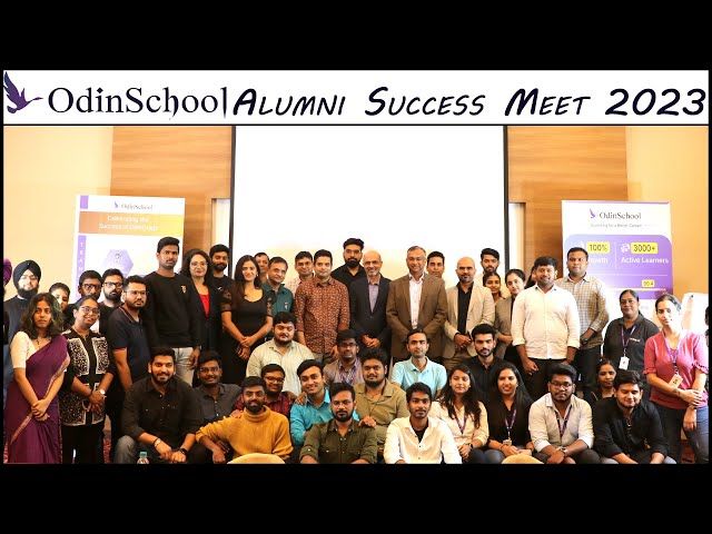 Thumbnail for OdinSchool Holds Alumni Success Meet 2023 in Hyderabad